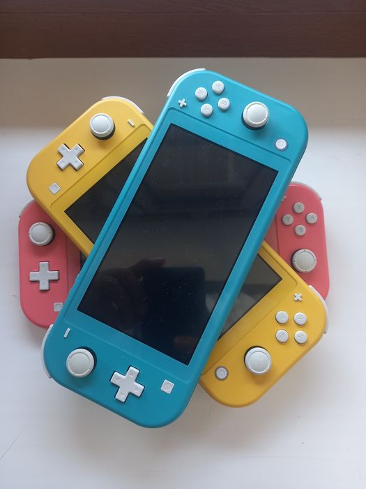 Прошитая Nintendo switch lite!