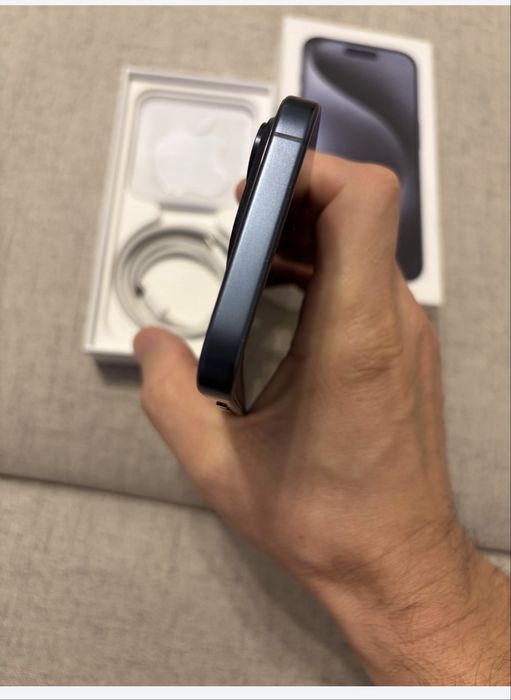 iphone 15 pro 512gb blue titanium impecabil