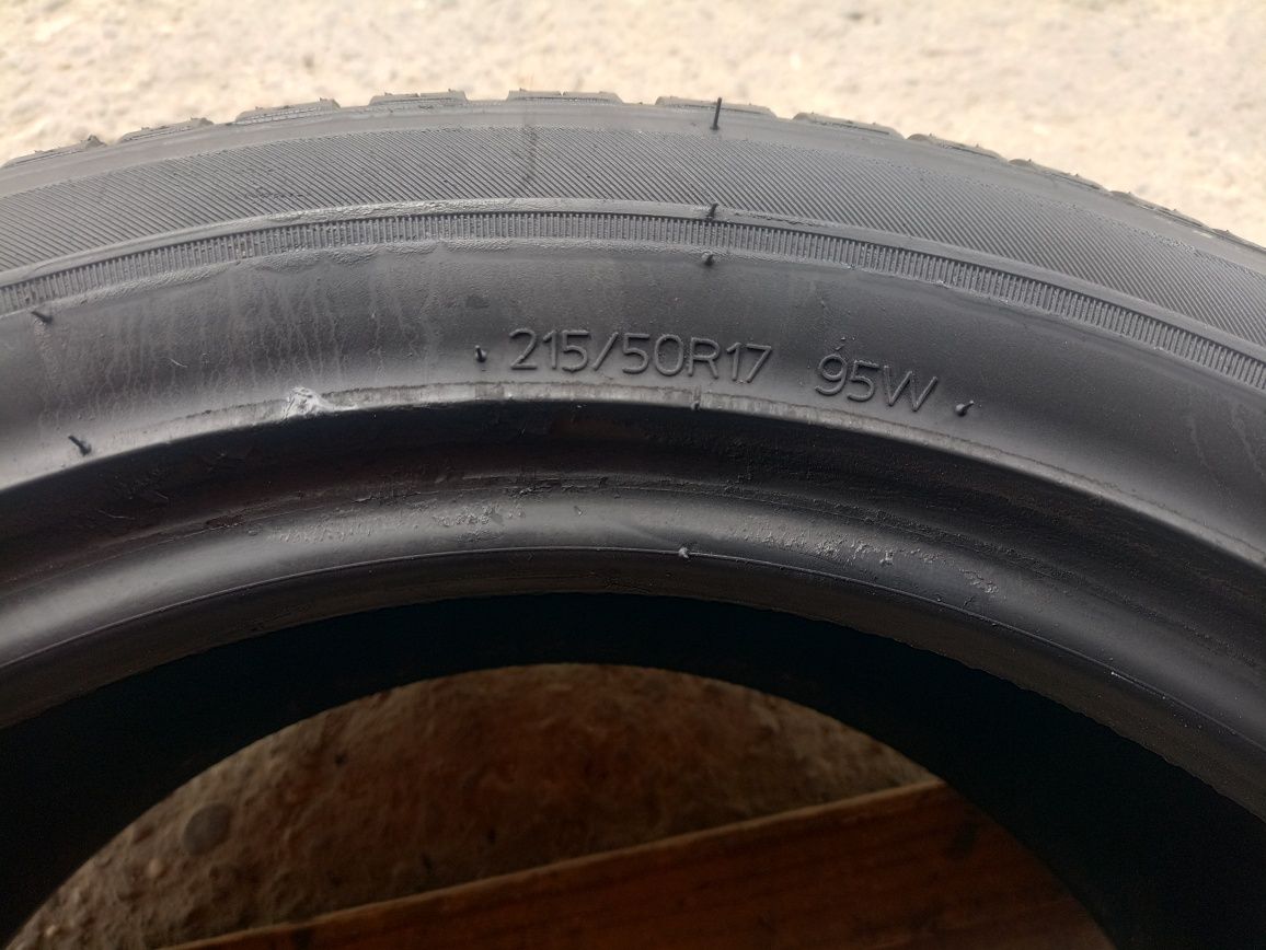 4 anvelope M+S Hankook 215/50 R17 dot 0219