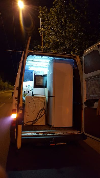 Transport marfa mutari frigider canapea sifonier dulap mobila moloz