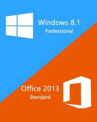 Лицензионные ключи активации для Windows 8.1 Pro + Office 2013 Standar