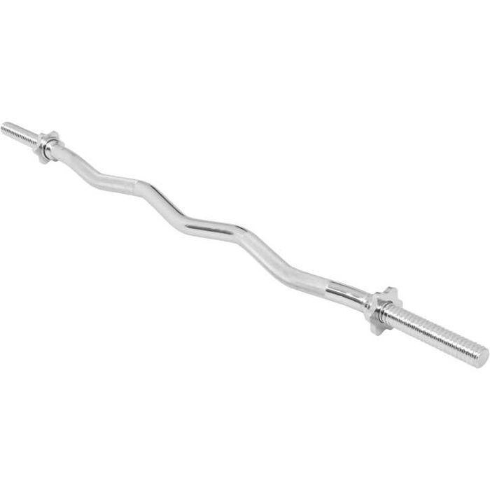 Bară Z cromată de 120 cm cu piulite