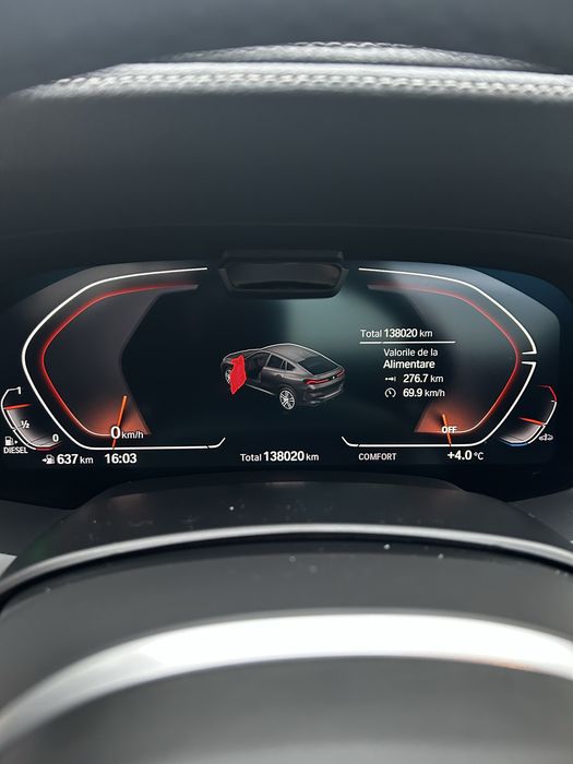 BMW x6,2022, G06,ozn,M4,0d, 340cai,mildhibrid,garantie bmw 5 ani