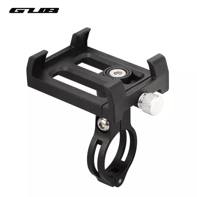 Suport telefon GUB PLUS 3 rotativ bicicleta/moto/trotin plastic negru