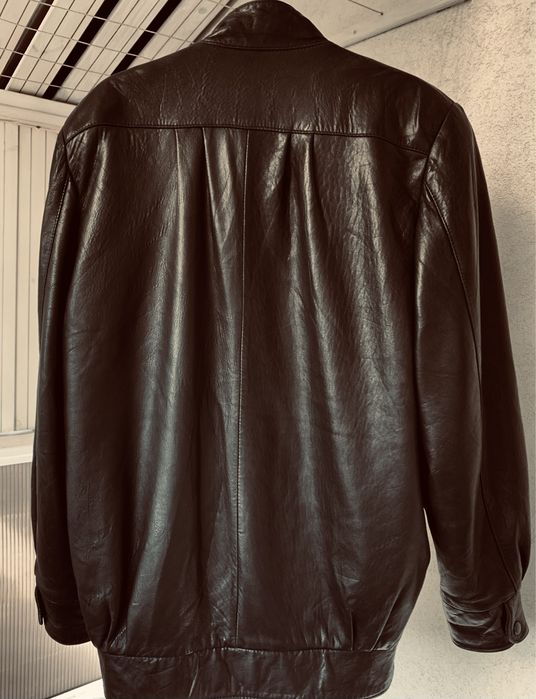 Кожено яке бомбър Канада унисекс