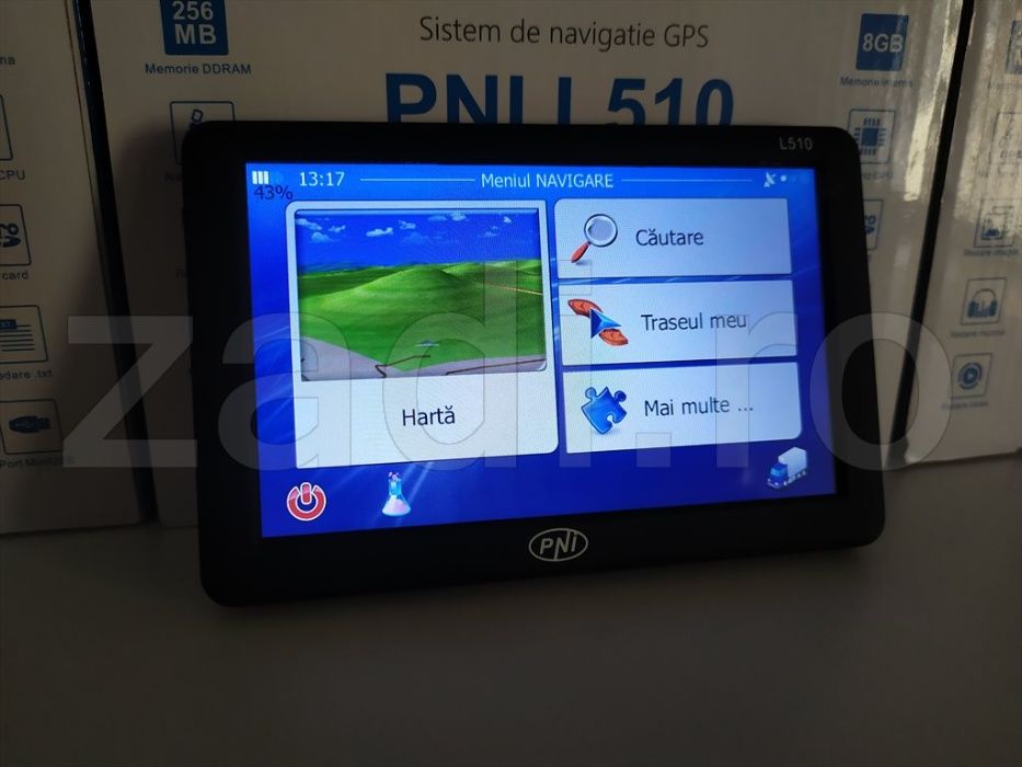 Gps PNI L510"-harti camion+auto+toata europa-PREFERABIL AUTOSTRAZI