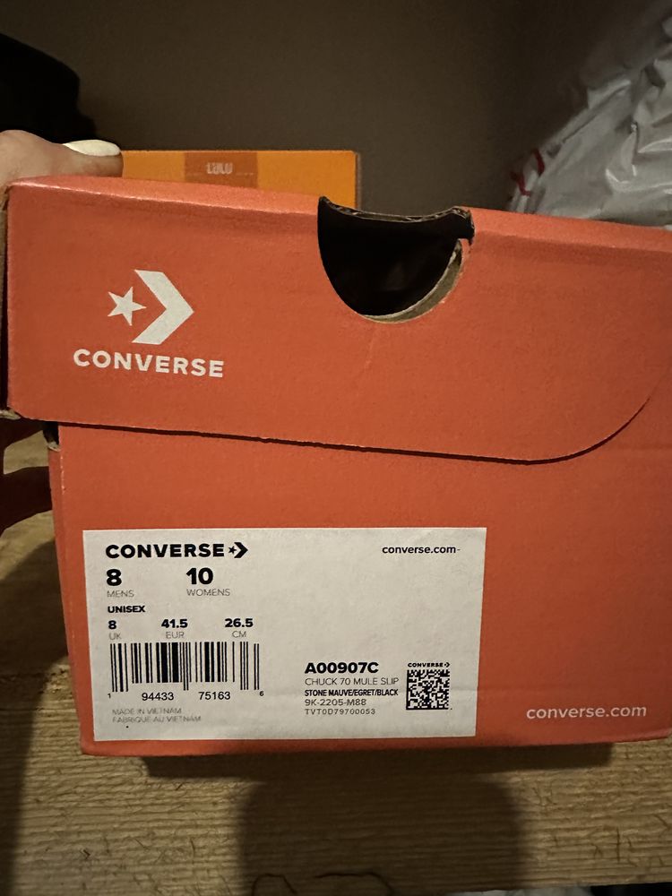 Продам кеды мюли Converse 10 size