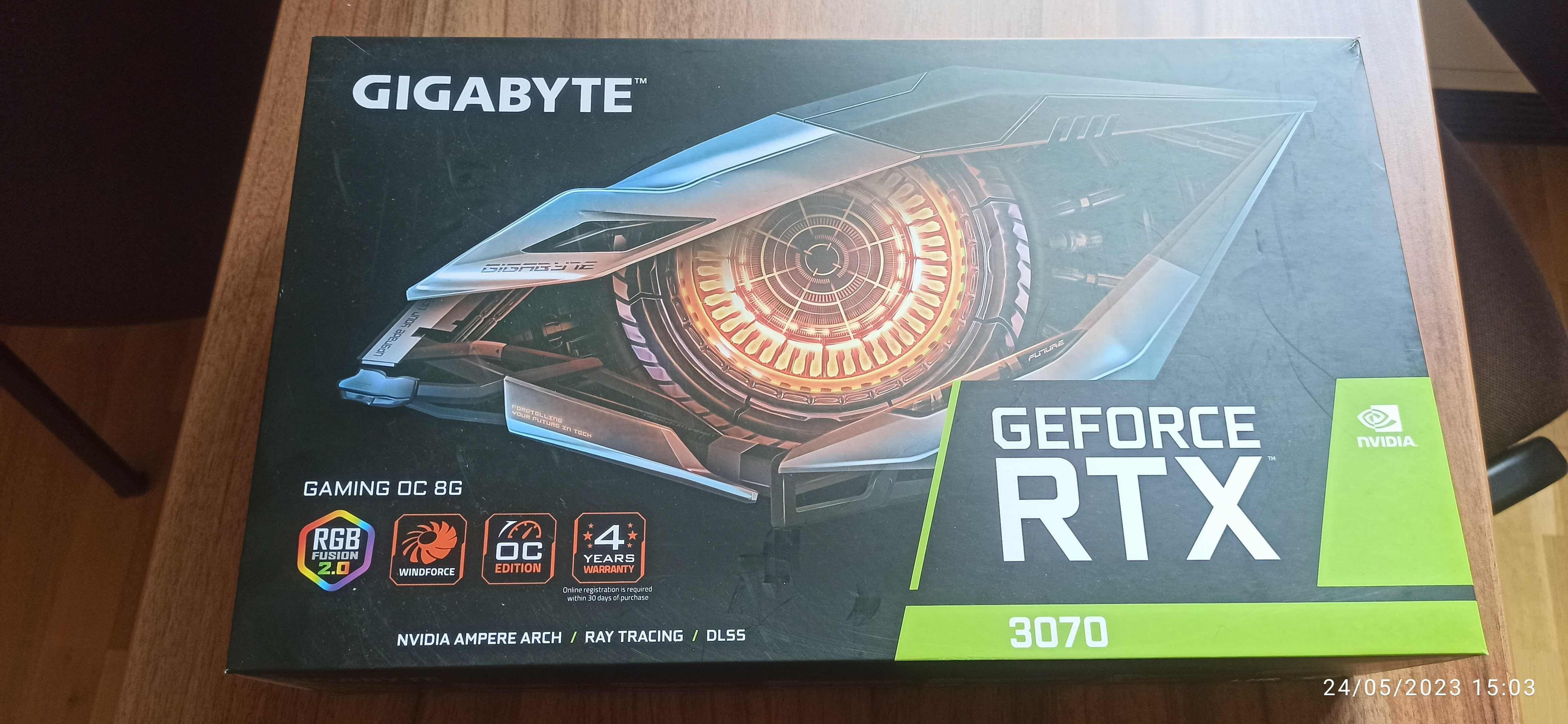 GIGABYTE GeForce RTX 3070 GAMING OC 8GB  256-bit  LHR v.2.0 (Garantie)