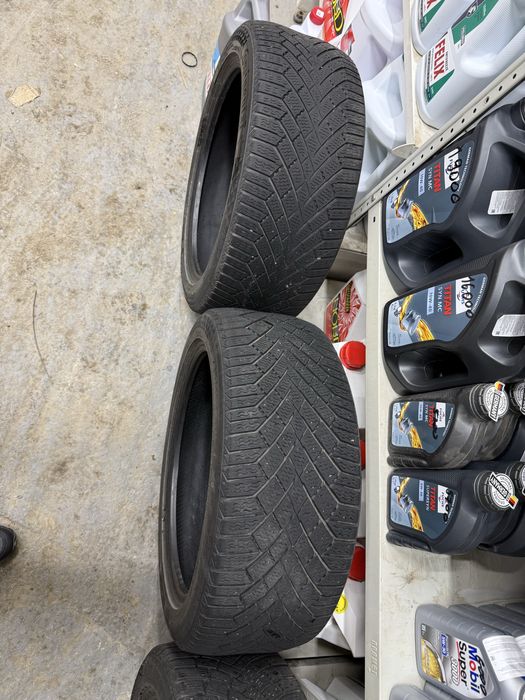 Продам зимнию резину continental 235/45 r18. Продажа 4шт  Кошкарбаева