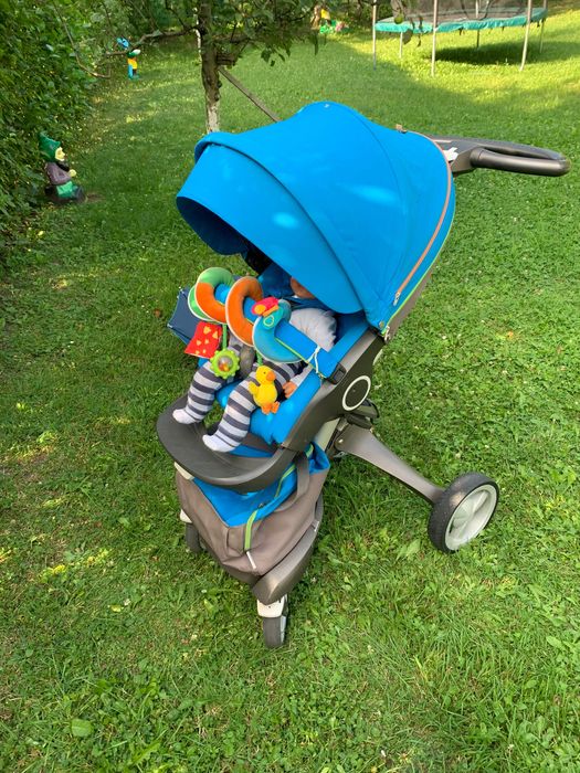 Stokke XploryV4Urban Blue+Kit iarna