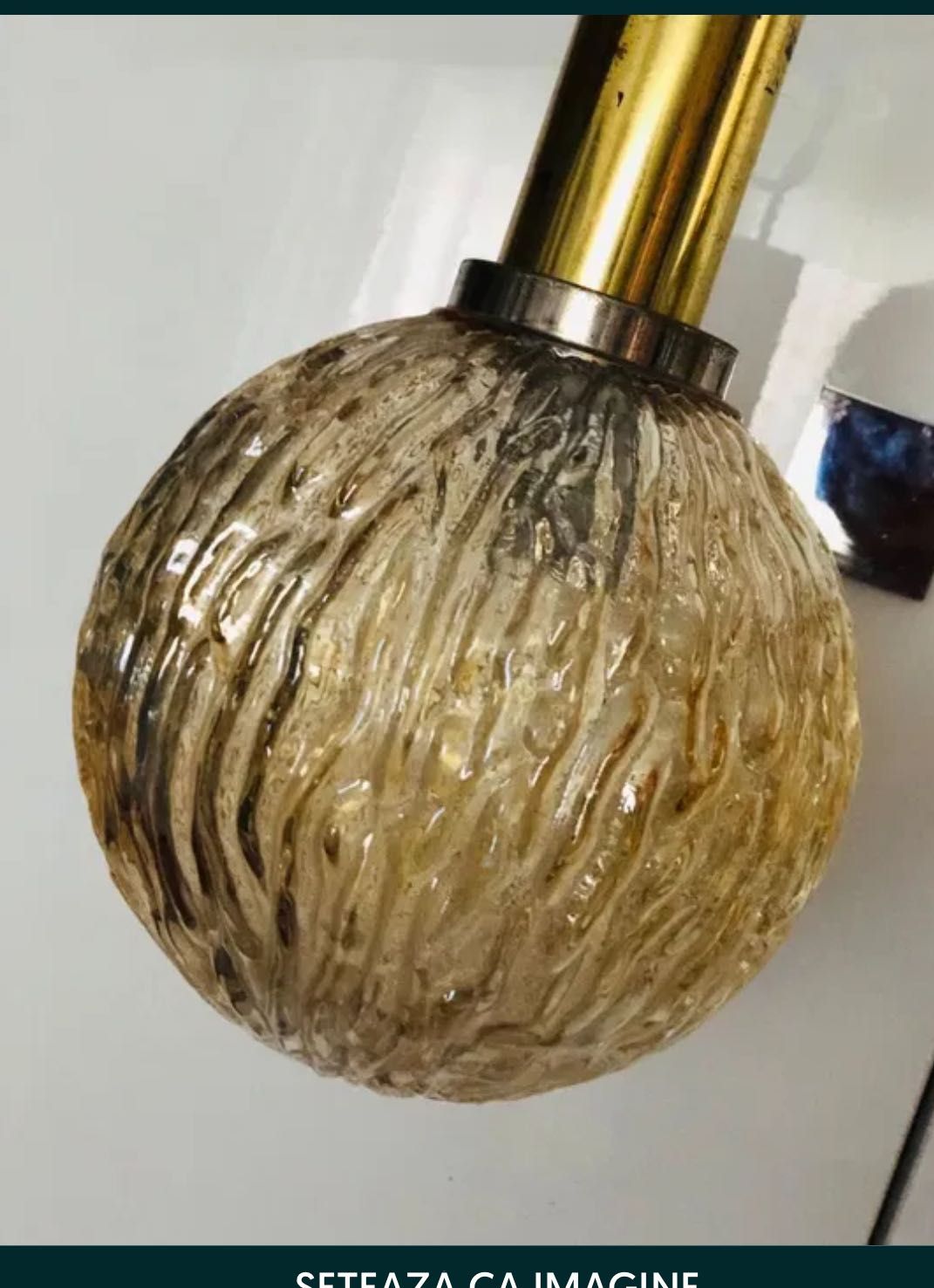 Pendul lampa mid century