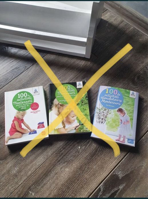 Carti copii si bebeluși, Montessori, Usborne, rafturi carti Montessori