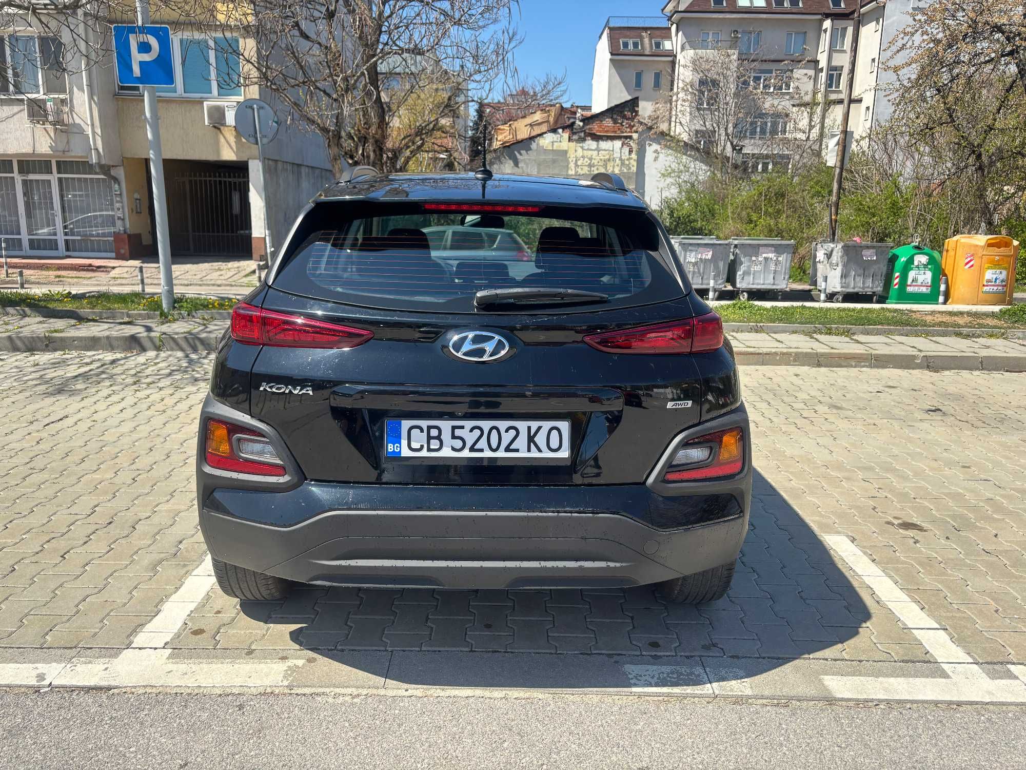 Hyundai KONA 2021 AWD 4x4 автоматична скоростна кутия, внос от Канада