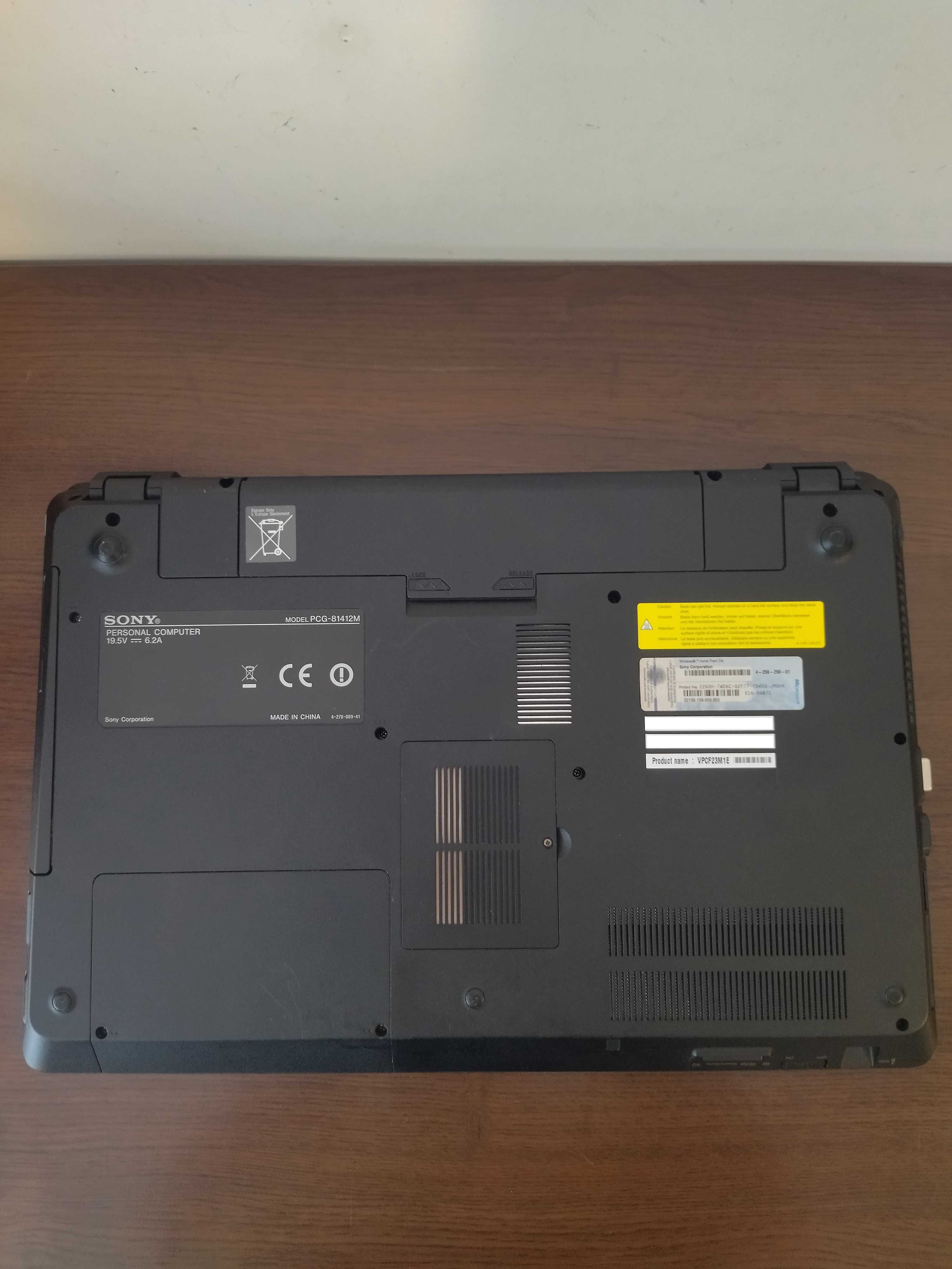 Продавам лаптоп Sony Vaio 16.4",Full HD,Blu-ray