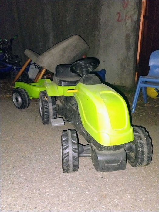 Tractor copii cu remorca