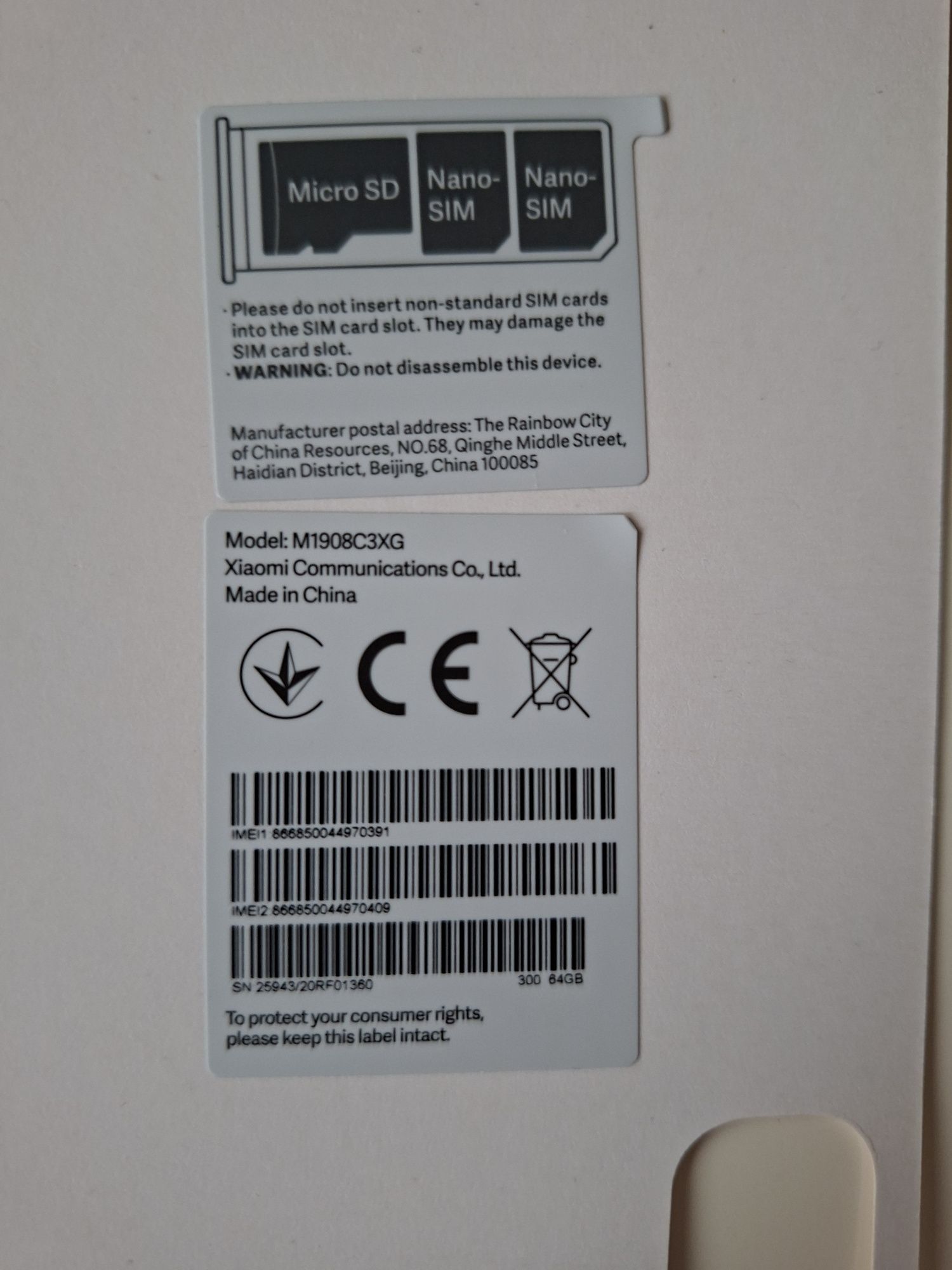 Redmi Note 8T 4GB RAM 64 GB ROM
