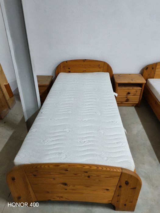 Paturi pt o persona 90x200 - Lemn Masiv - Mobila Germania