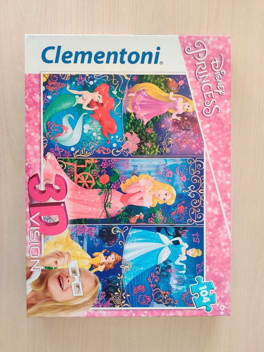 Детски пъзел Clementoni - Disney Princess