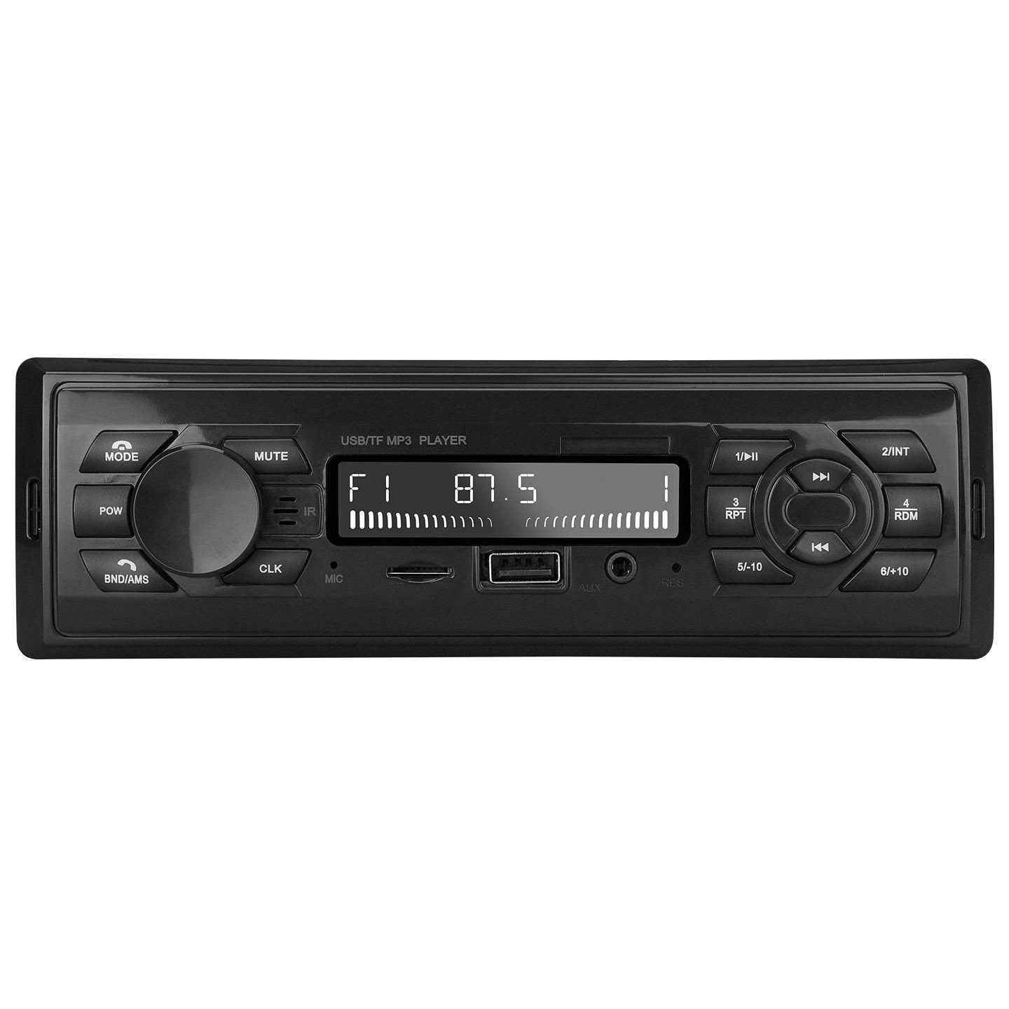 Радио MP3 плеър за кола Bluetooth USB SD AUX LCD/4x55w*