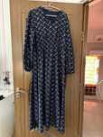 Rochie cu dungi neagra