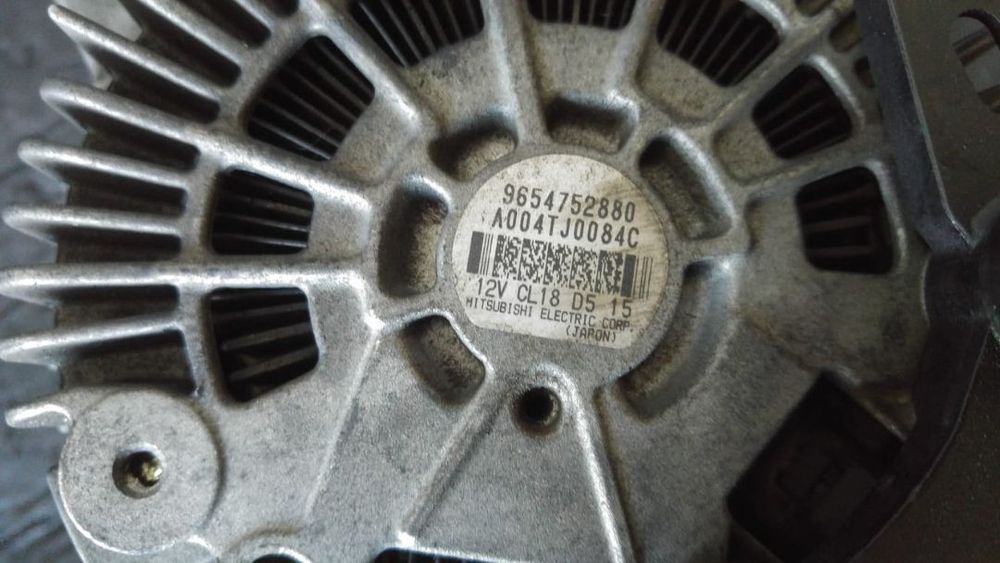 Alternator 2.0 hdi 2.2hdi peugeot 308 peugeot 407 peugeot 607 peugeot 807 9654752880