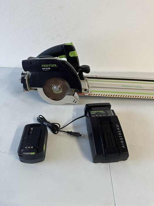 Circular Festool HKC 55 EB cu sina