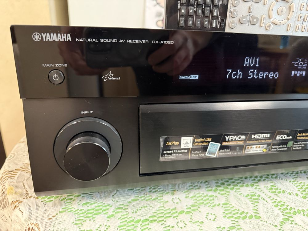 Yamaha RX-A1020 Качествен ресивър
