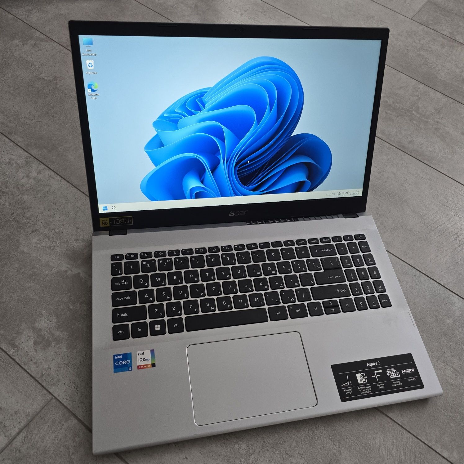 Ноутбук  acer intel core i5-12