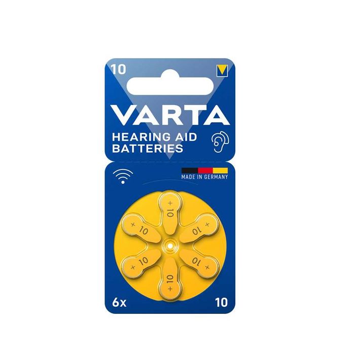 Varta батарейки для слуховых аппаратов (Германия)