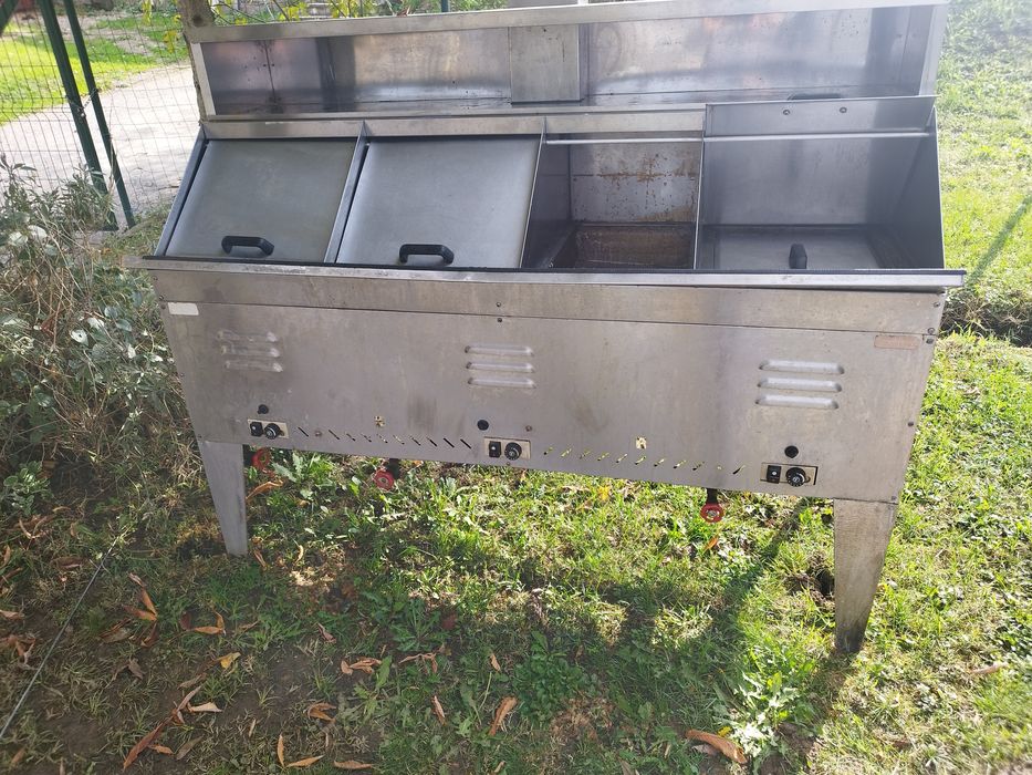 Професионален газов фритюрник