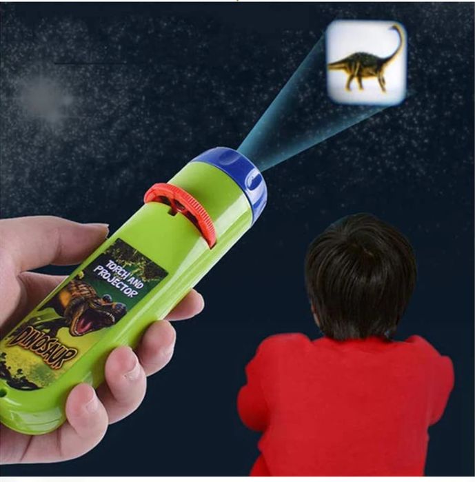 Детско фенерче проектор прожектор с Динозаври,Космос,Морско дъно Живот