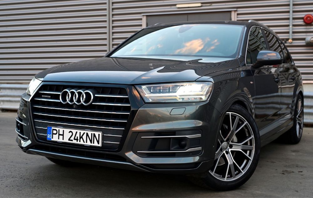 Audi Q7 3X S line Km reali fara daune!!