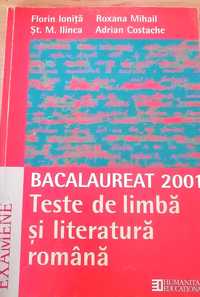 Culegere Teste Limba și Literatura Română pt Bacalaureat