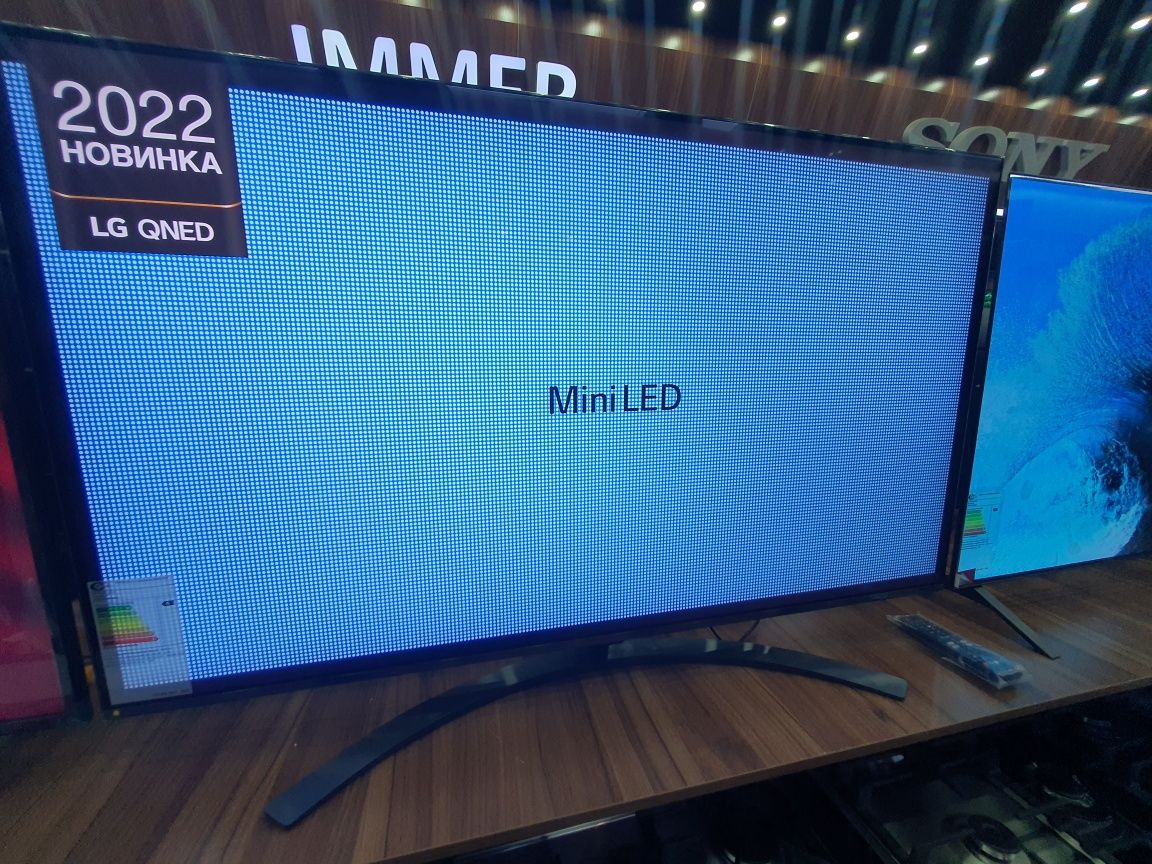 Премиум телевизор LG65QNED816QA mini led 2022 new 120hz