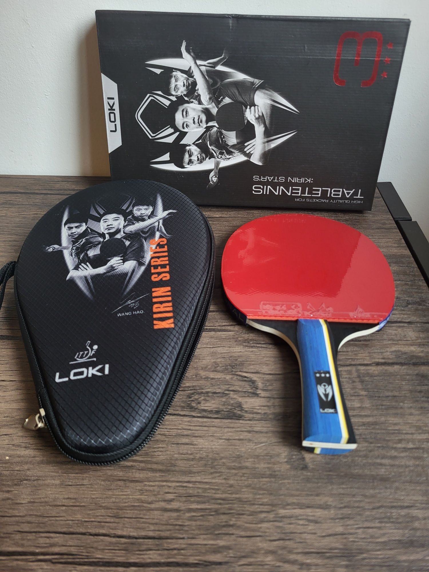 Paletă set ping pong Loki Kirin Rxton profi de atac