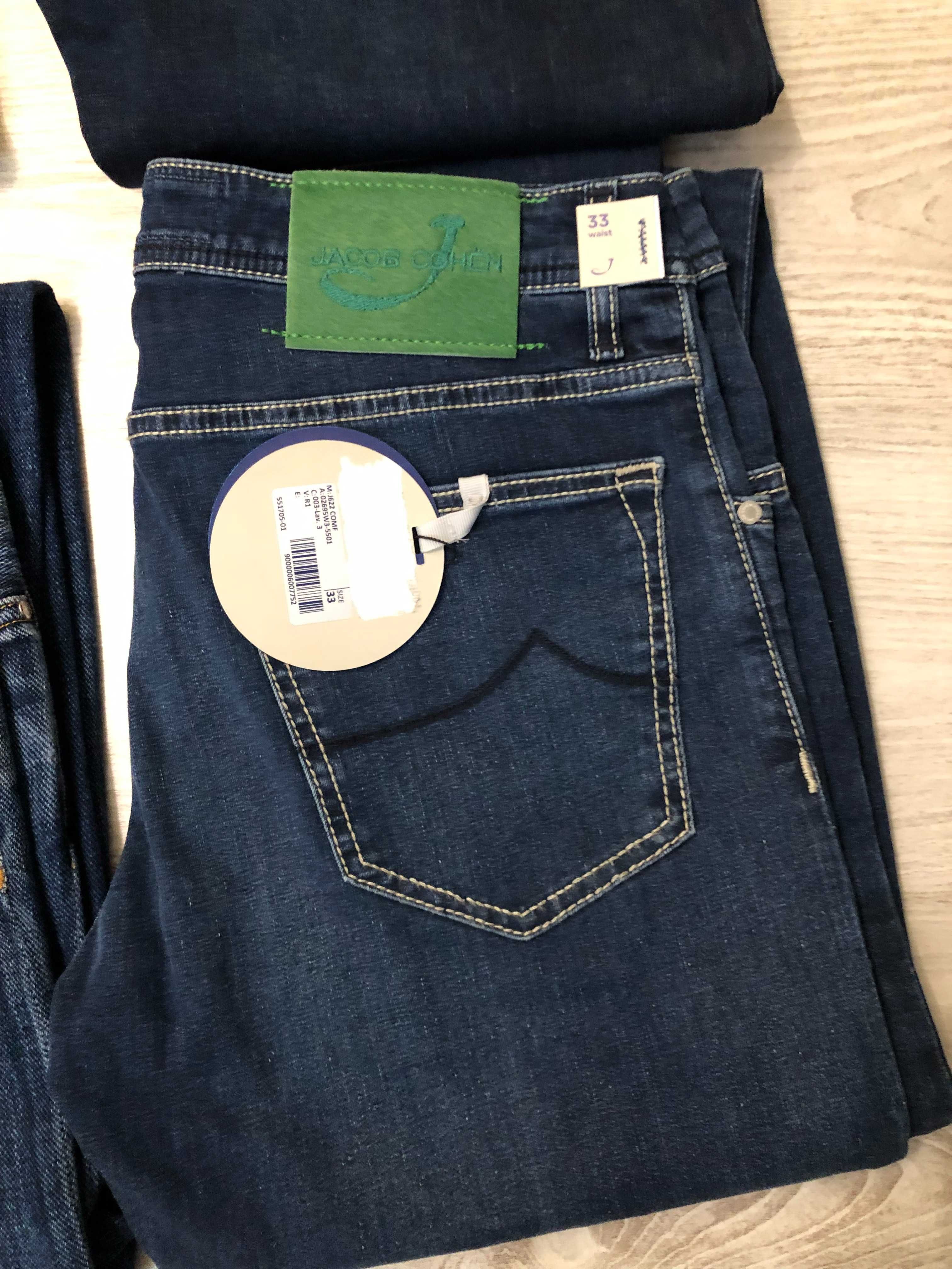 Jacob Cohen blugi 35-36-37 italy sau M-L, autentici, retail 625 euro