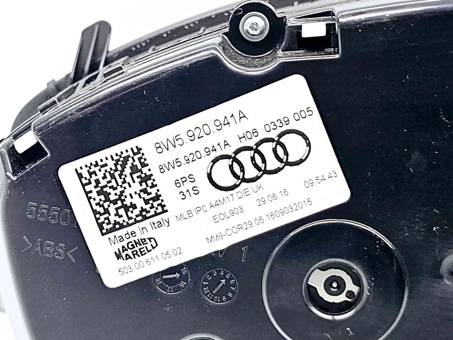 Ceas bord Audi A4 (8W2, B9) [Fabr 2015-2023] 8W5920941A