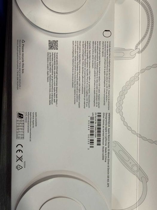 Apple Watch Series 10 46mm Silver Aluminum – GPS ГАРАНЦИЯ!