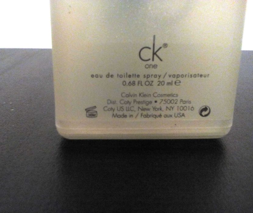 Calvin Klein CK One EDT 20 ml unisex, оригинален продукт / Made in USA