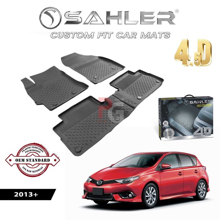 Гумени стелки за Toyota Auris / Тойота Аурис / 2013-2018