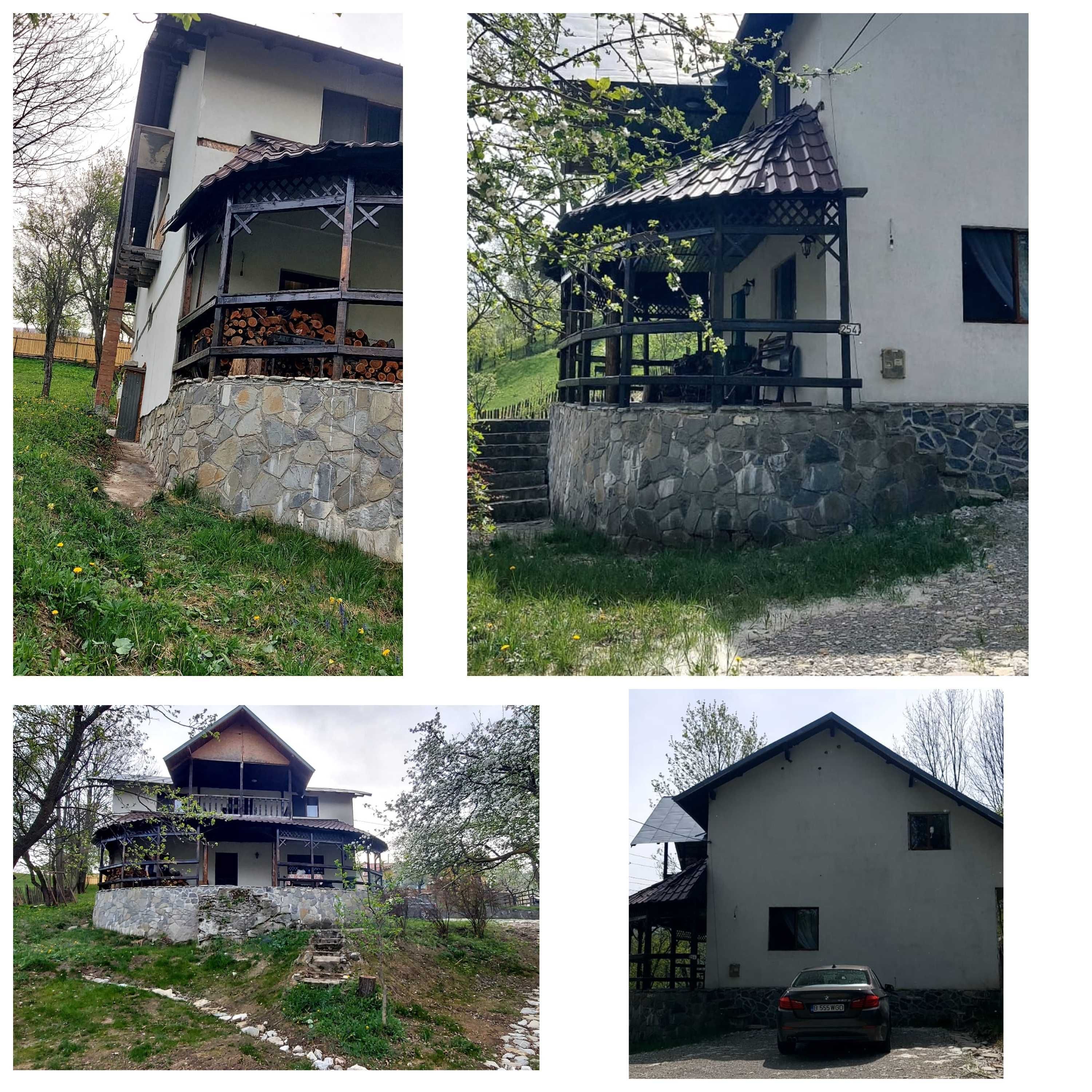 Vand casa de vacanta cu teren de 1700mp in Valea Doftanei