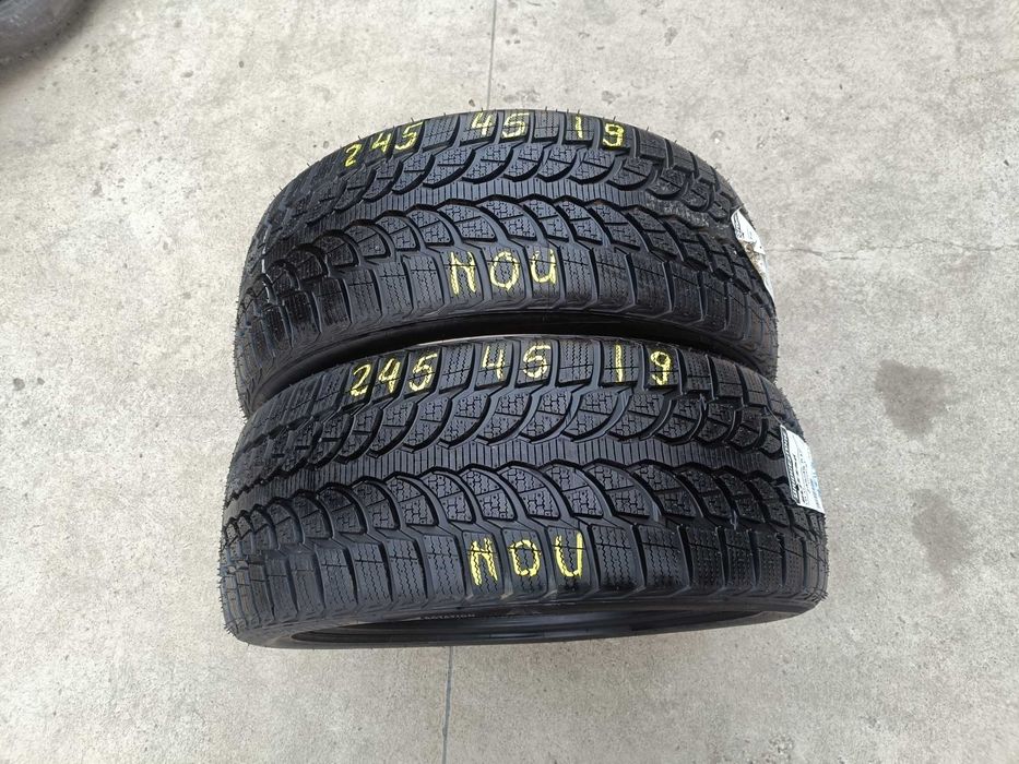 Doua anvelope noi de iarna 245 45 19 bridgestone blizzak LM 32