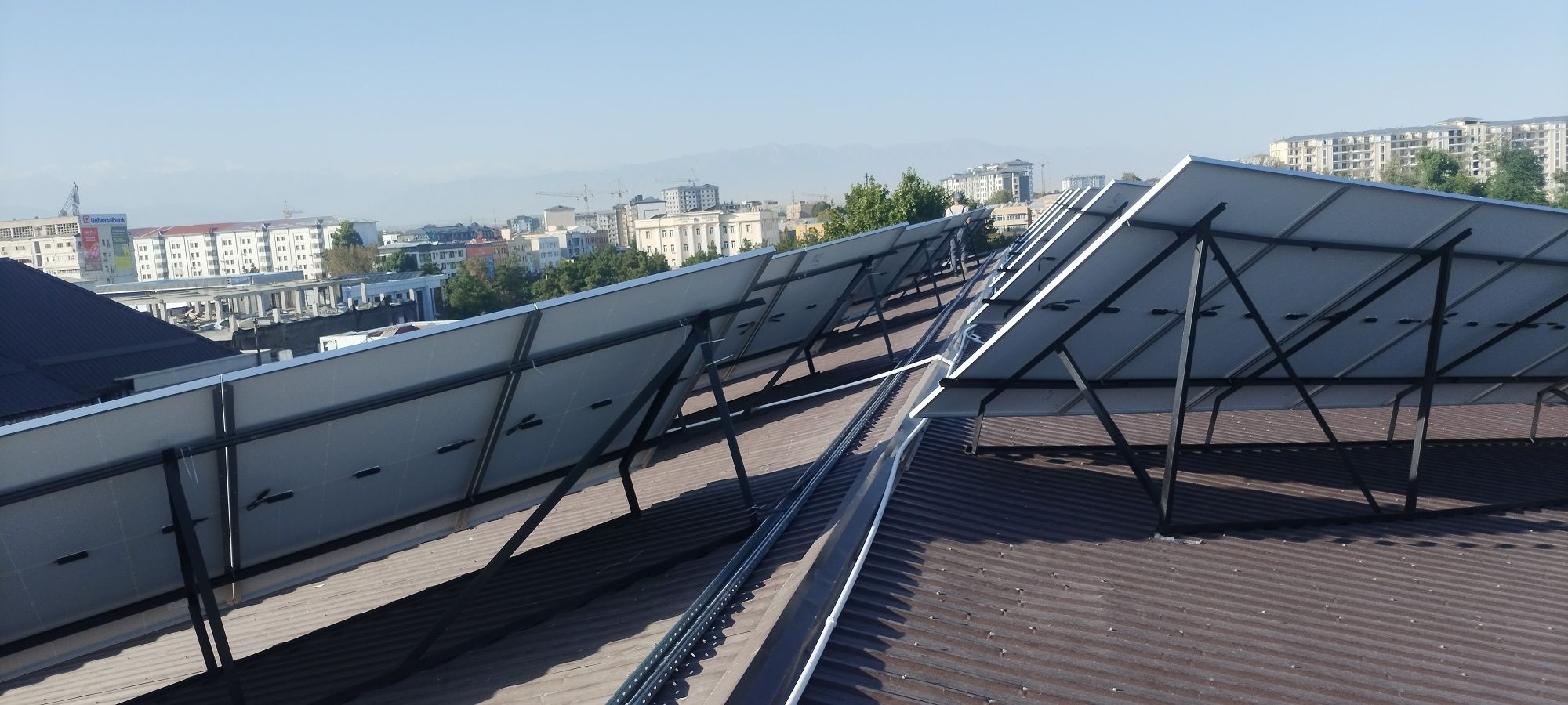 Quyosh panellari oʻrnatish va servis xizmatlari