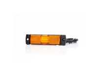 Lampa gabarit 100x32, LED, galbena, cu suport urechi 12-36V Fristom