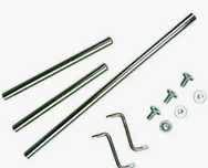 Set 3 axe, suruburi si chei pentru Funny Wheels