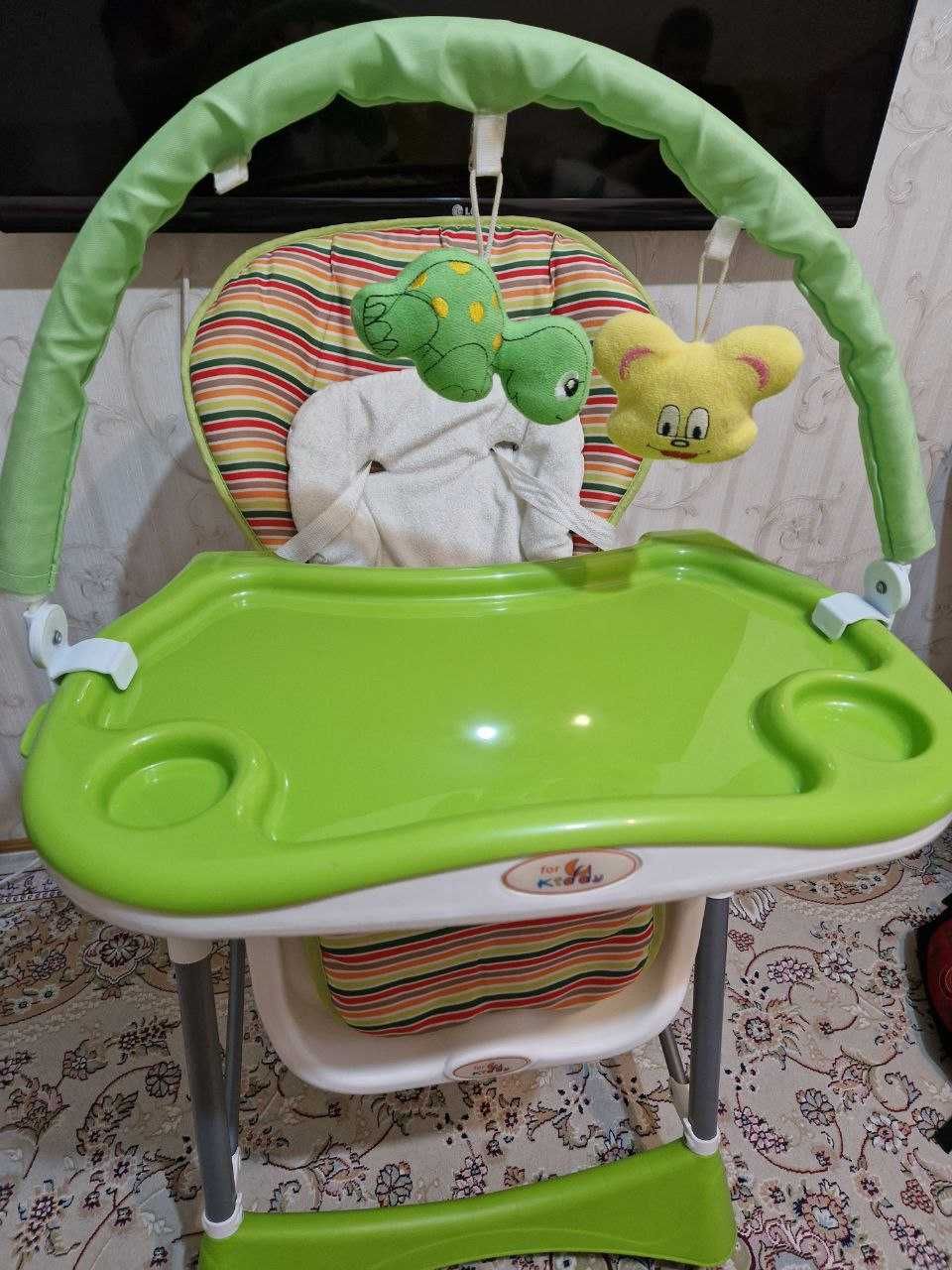 Детский стульчик для кормления ForKiddy Optimum Green