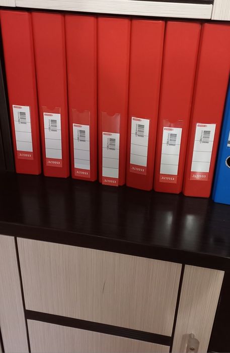 Регистры и пластиковые обложки для файлов, офисные папки "На подпись"