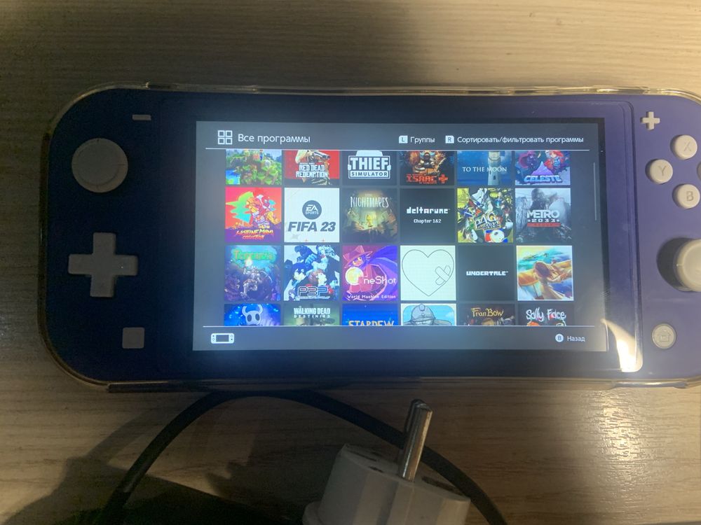 Прошитый Nintendo Switch Lite