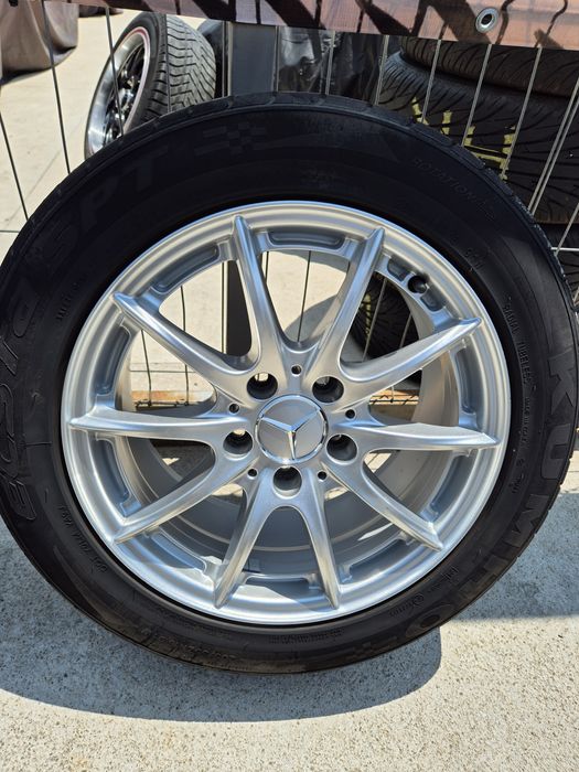 Джанти Mercedes 16 цола , 5х112 , 7.5j , et 45.5 , 205/55/16 Audi  Vw