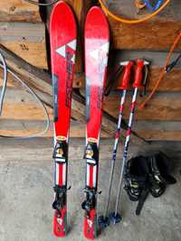 Skiuri fischer 128 cm set